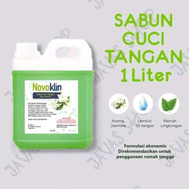 SABUN CUCI TANGAN NOVOKLIN 1LITER Sweet Jasmine