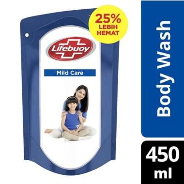 LIFEBUOY Body Wash Mild Care Pouch 450ml