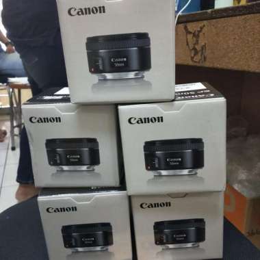 Lensa fix canon 50mm f1.8 STM BNIB