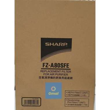 Hepa Filter SHARP FZ-A80SFE Air Purifier FU-A80 FU-A60