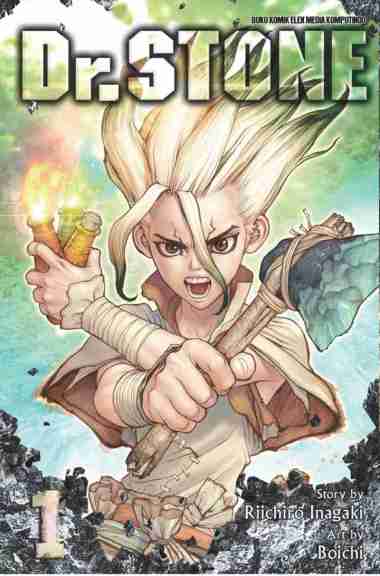 Komik Dr. Stone - Riichiro Inagaki Vol 1