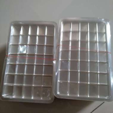 OEM mika tray cacing beku 100 pcs E
