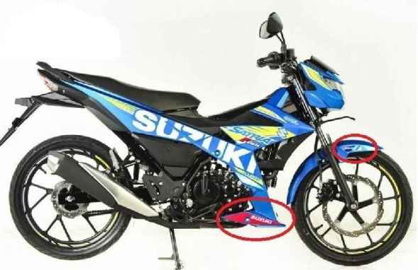 Stiker Cover Cowling Original Satria Fu Fi Injeksi