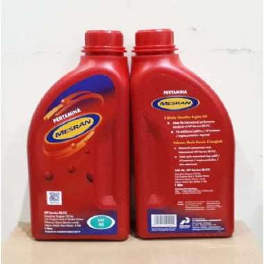 Pertamina Mesran Sae 40 Bensin 1 Liter (Dijamin Asli)