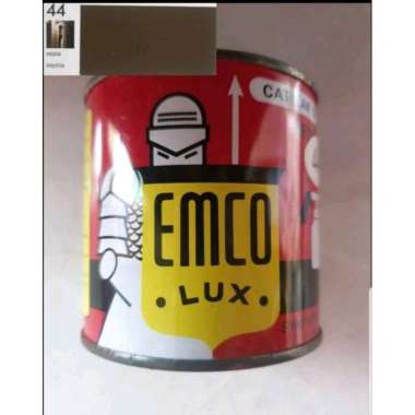 cat minyak kayu besi emco lux warna sepia 200 ml