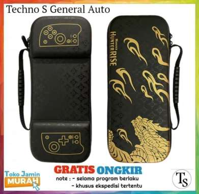 Carrying Case Storage Bag Pouch For Nintendo Switch Hori Split Pad Pro NS Controller Tas Monster Hun