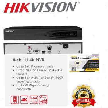 DS-7608NI-Q1 NVR IP Camera CCTV Hikvision 8 ch Kamera Onvif