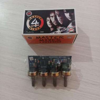 Kit Master Mixer 4 Potensio BME
