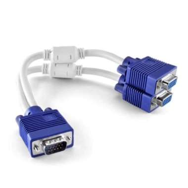 Kabel vga splitter / kabel 1 vga ke 2 vga
