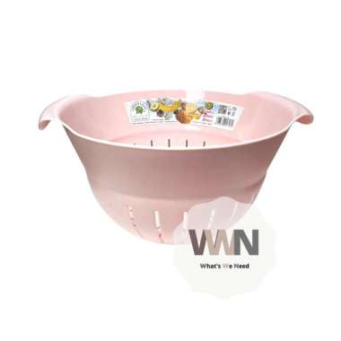 Saringan Sayur / Wadah Cuci Sayur / Saringan Masak Pink