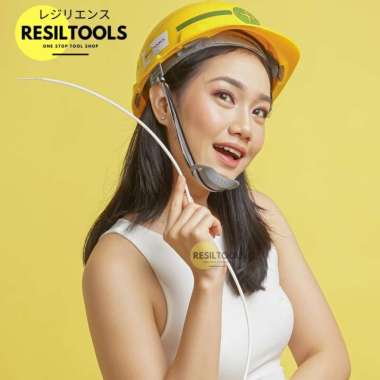 Permeter Pembungkus Kabel 4 mm Putih Selang Bakar Tube Cable Protector