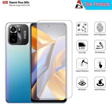 Tempered Glass Poco M5s M3 X3 Pro NFC F3 GT Screen Protector Handphone Poco M3 Tempered Glass Bening