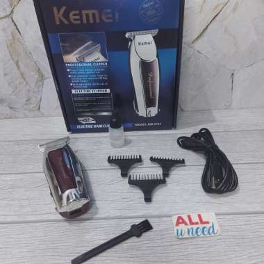 Alat Cukur Rambut Cas Hair Trimmer Charge Kemei KM 9163 ORIGINAL