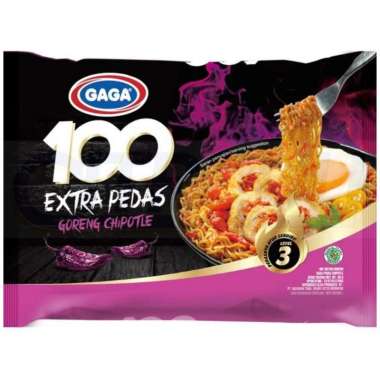 Promo Harga Gaga 100 Extra Pedas Goreng Chipotle 85 gr - Blibli