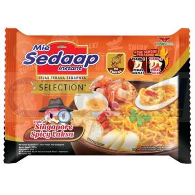 MIE SEDAAP SINGAPORE SPICY LAKSA 83gr