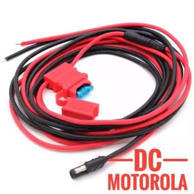 Kabel power motorola dc cable radio rig GM 3188 3688 338 gm338 mobil