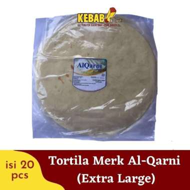 Kulit Kebab Tortila Extra Large Merk Al - Qarni 10 pcs