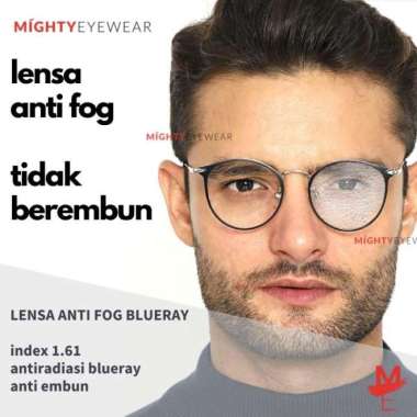 Lensa Antifog Anti Fog Antiradiasi Anti Embun Kacamata Baca Minus