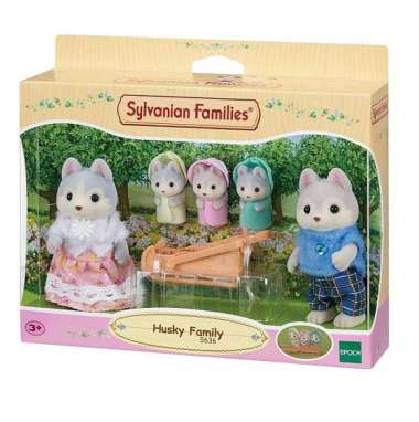 Mainan Koleksi Sylvanian Families Husky Family