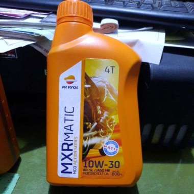 Oli Repsol MXR Matic 10W-30 0.8L Asli Original Repsol