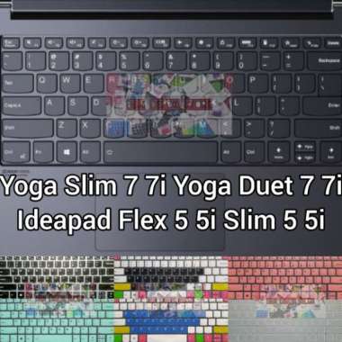 Keyboard Protector Lenovo Ideapad Slim 3 3i 5i yoga slim 7 Flex 5 5i 7 warna Sillicon Transp