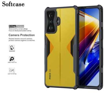Promo Case Transparan Xiaomi Poco F4 GT Softcase Clear Back Cover Xiaomi Poco F4 GT Hitam