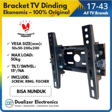 Braket Bracket TV LED 28 32 40 42 43 Inch LG Samsung Xiaomi Mi TV