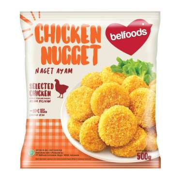 Promo Harga Belfoods Nugget Chicken Nugget 500 gr - Blibli