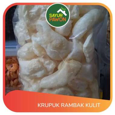 Krupuk Kulit Rambak per 100 Gr - Sayur Pawon Snack Camilan Jogja