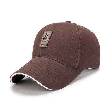 Baseball cap : EDIKO - Topi baseball topi golf topi pria One Size COFFEE