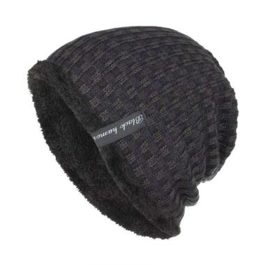 TOKO1973 Topi kupluk RICK - beanie topi musim dingin winter caps topi pria One Size NAVY