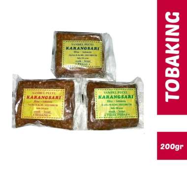 Sambel Pecel Karangsari Blitar 200gr Bumbu Pecel Sedang