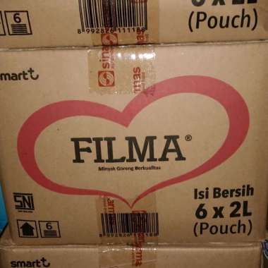 Minyak Goreng Filma 2 Liter 1 Dus (2L x 6 Pouch)