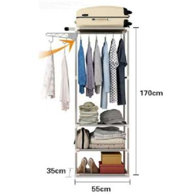 Jual Produk Rak Baju Gantung Harga Promo Diskon Blibli Com