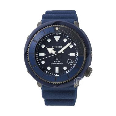 Seiko Jam Tangan Pria Prospex Tuna Street Series SNE533/35/37P1 Solar Divers 200m Dark Blue