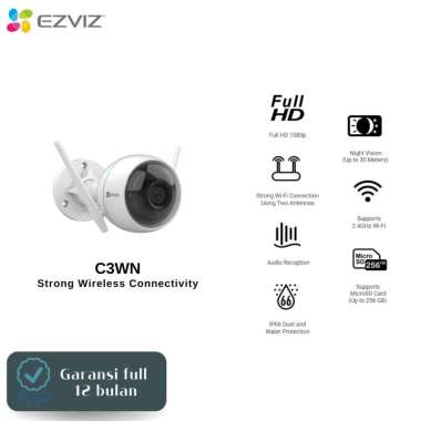 EZVIZ C3WN 1080P Full HD Wireless IP Camera CCTV Outdoor Waterproof