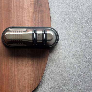 TOJIRO Knife Sharpener Silver