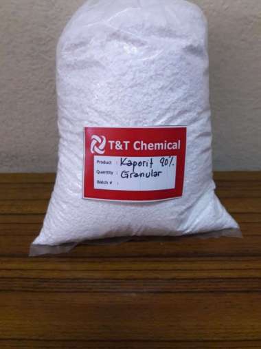 kaporit granular tcca granular klorin chlorine 1kg PUTIH