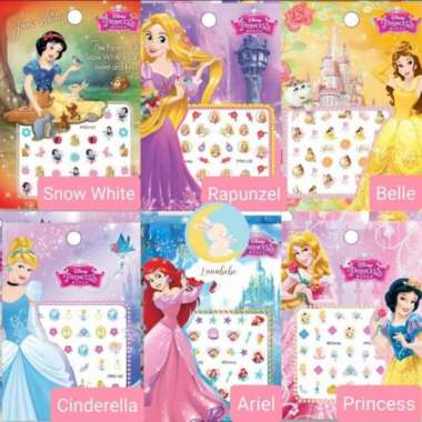 Sticker Kuku Anak Stiker Nail Art Lucu Finger Karakter Kartun Hand Set STICH