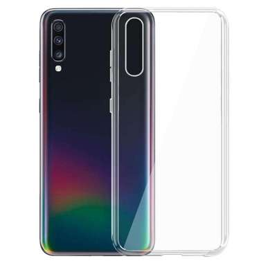 OEM Premium TPU Clear Soft Casing for Samsung Galaxy A70 - Samsung Galaxy A70 TRANSPARAN