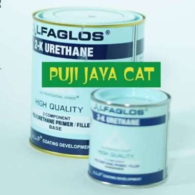 EPOXY PRIMER ALFAGLOS ABU-ABU GREY PU 2K POLYURETHANE 1JAM KERING 1KG