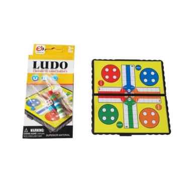 Mainan Ludo Mini Magnet - Board Games Ludo Magnetic