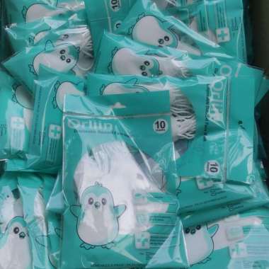 Masker earloop / duckbill Orliin 3pply orliin db hitam