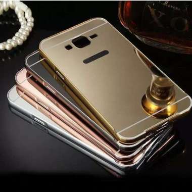 Mirror Case Oppo R1201 Back Cover Metal Alumunium