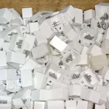 End Cup Gorden/Tutup Rail Alumunium/End Cup Alcan