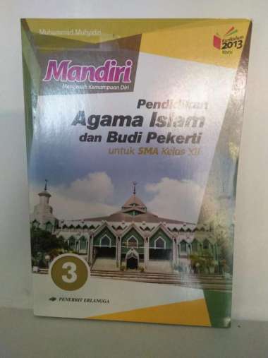 Buku Mandiri Agama Islam Kelas 3 SMA Erlangga K13 REVISI