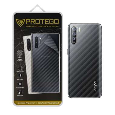 Back Protector Oppo Reno3 / Reno 3 Protego - Carbon Clear - Carbon Clear