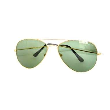 Kacamata Fashion Lifestyle Frame Gold Berkualitas FREE Kotak Kacamata #Gold
