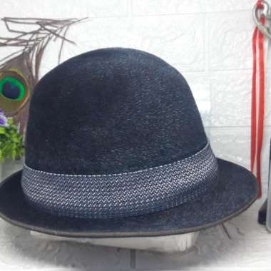 topi laken bowler original wol topi bulat topi super class A import