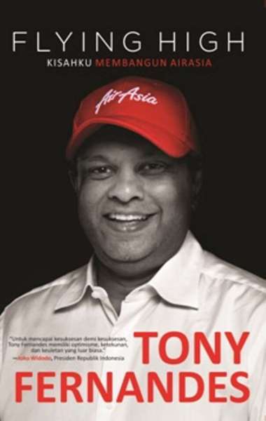 Buku Flying High - Tony Fernandes - Mizan Multicolor